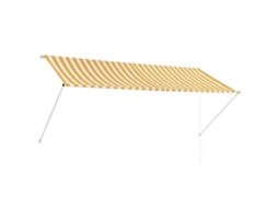 Awning, Awnings Vidaxl Amarelo Tecido (300 X 150 Cm)