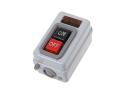 Interruptor de Pulsador de Potencia de Bloqueo Automático Trifásico Tbsn 315 Ac 380v 15a 2.2kw On/off para Equipos Mecánicos