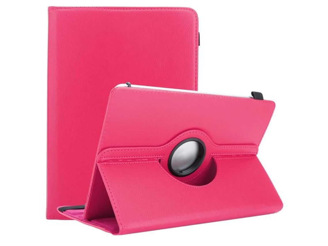 Capa protetora para tablets Na Cor rosa de 10 polegadas. Proteção 360 graus.