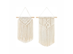 2 Pcs Tapeçarias Pequenas para Decoração de Parede Estilo Boho Chic NEVEANCE