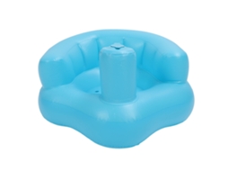 Primerox poltrona Inflável para Bebê com Bomba Integrada Pvc Suave Suporte Lombar Aprender a Sentar