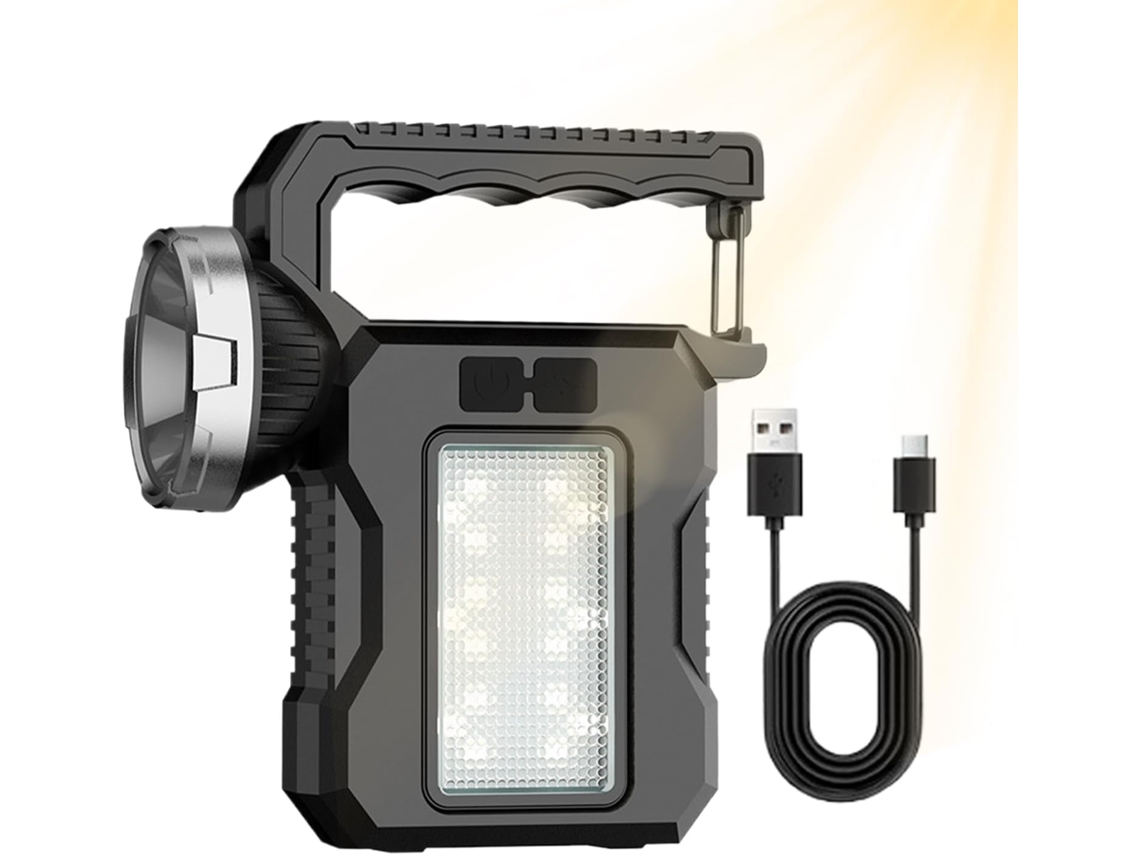 Lanterna De Camping Recarregável, Lanterna Solar Led
