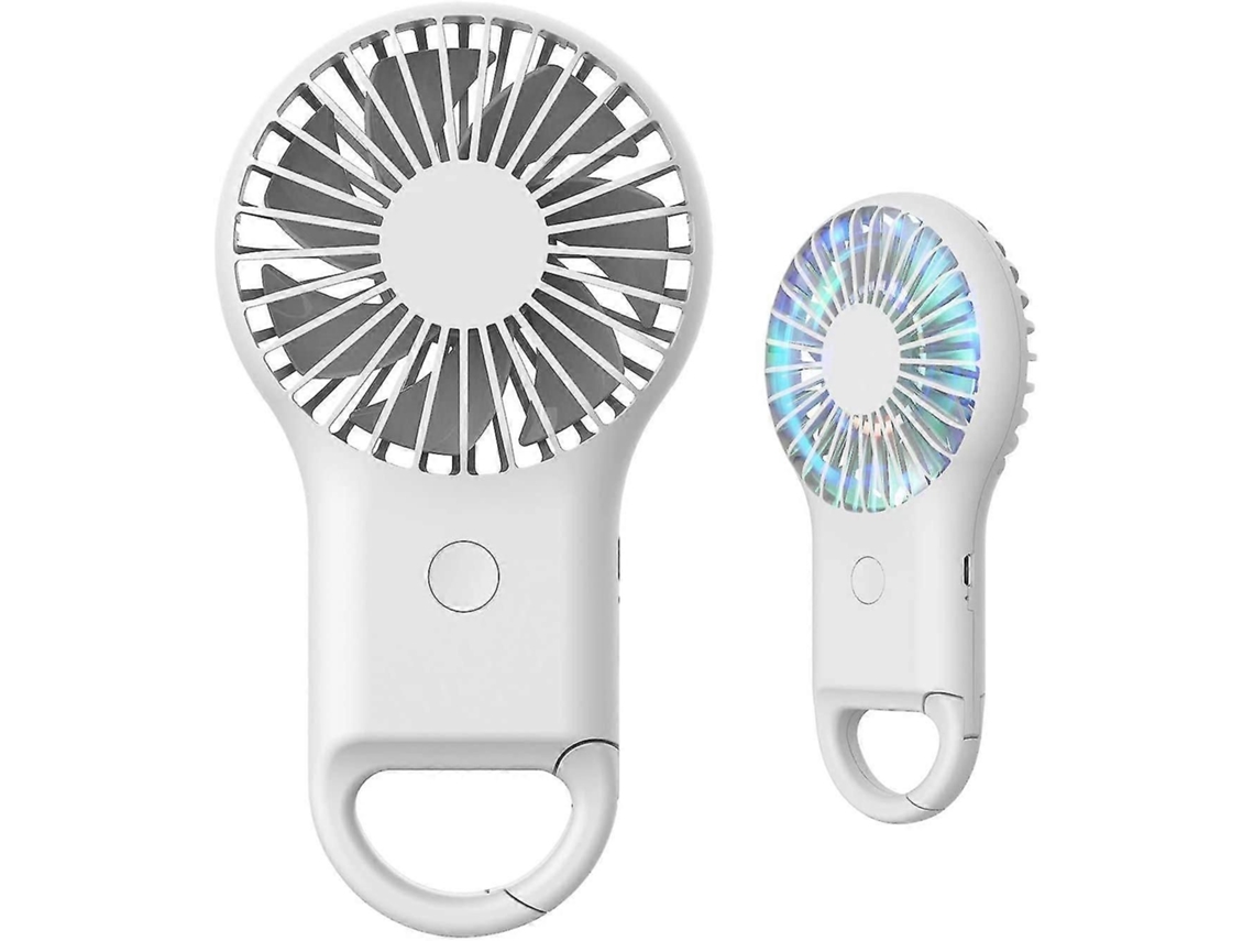 Ventilador Portátil Usb Recarregável Com Gancho