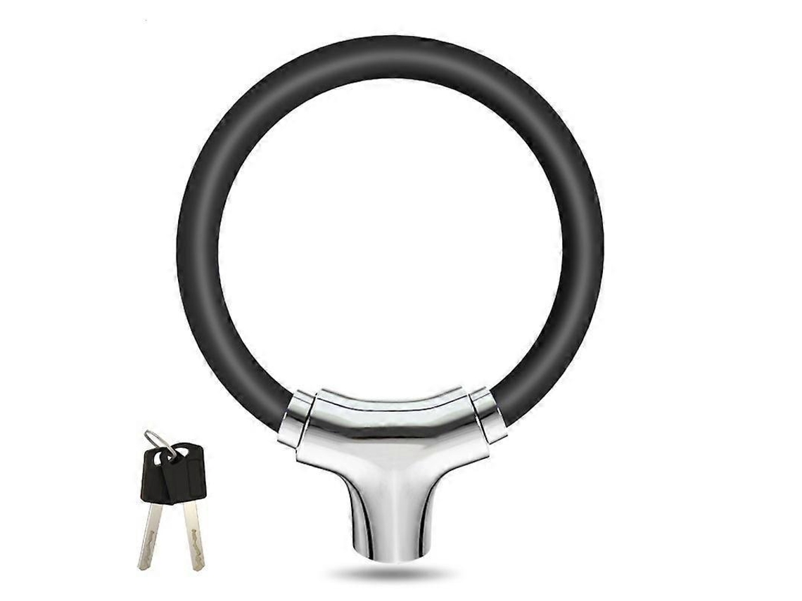 Lurelia Cadeado Bicicleta, Antirroubo, Código, Chave, Portátil, Conjunto 15 Peças, Preto, 15x11x2,5cm, 6x4,3x1 Pol
