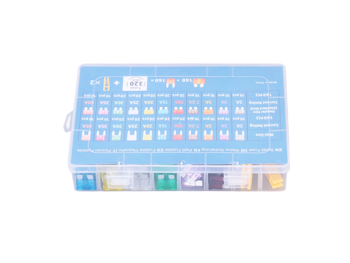 Kit De Fusíveis Automóvel Laxiscreed Com Lâminas E Extractor