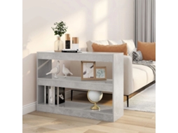 Estante Para Livros | Gabinete De Livros | Estante/divisória 100x30x72 Cm Cor Cinzento Cimento