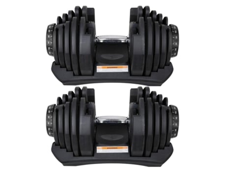 Par de Halteres ADONIS - ZERO TO HERO Ajustáveis 5 a 40kg