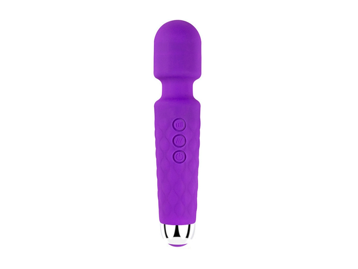 Varilla De Masaje Vibracional Para Mujeres 20 Frecuencias 8 Velocidades Recargable Bajo Ruido