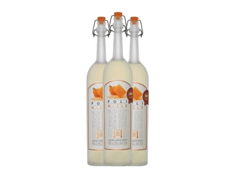 Aguardente Grappa POLI Miele Garrafa Medium (0.5 L - 3 Unidades)