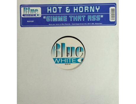 Vinil Gimme That Ass Blue White