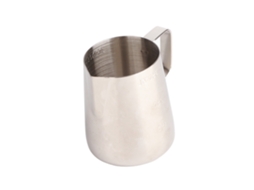 Jarra Para Espumar Leite Em Aço Inoxidável Espesso, Ideal Para Café Latte, Xícaras Artesanais E Decoração Com Escala Dupla Face, 350ml