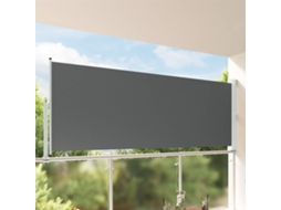 Vidaxl Toldo Lateral 140 X 300 Cm 100% Poliéster, Ferro E Aço