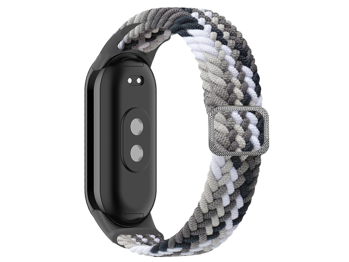 Pulseira De Relógio Ajustável Em Nylon Trançado Elástico Xdfind Para Xiaomi Smart Band 10 / 9 / 8