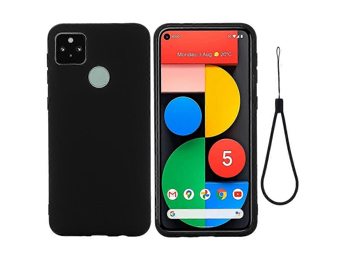 Capa De Celular Em Silicone Líquido, Compatível Com Pixel 5a 5g (1 Unidade).