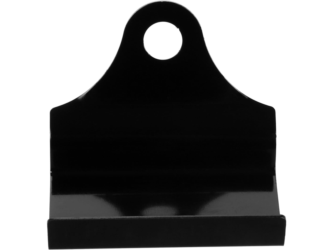 Suporte De Relocalização Jauge Para Moto Em Metal Noir Design Elegante, Compatível Com Voltímetro E