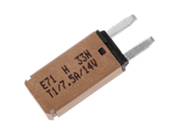 Mini kit de fusíveis traseiros de 14 VCC 7,5 A para veículos, proteção de circuito.