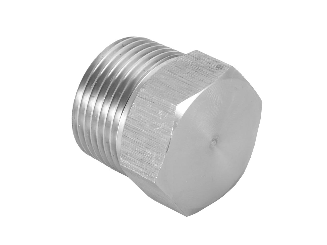 Tapón De Tubo De Acero Inoxidable Con Rosca Macho, Cabeza Hexagonal, Encastre, Plug Countersunk, Conexiones De Tubo (npt3/4 1 Pieza)