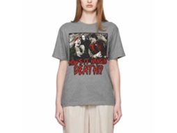 Rockinstone Bill And Ted Hows It Hangin Heather Graphite Adult T-shirt Size:m