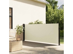 Vidaxl Toldo Lateral Retrátil 140x600 Cm Creme