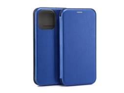Capa para iPhone 16 Pro Max BELINE Pele Sintética Magnética Azul