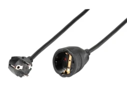 Prolongador 6T VIVANCO 1T M-F 3M (Preto)