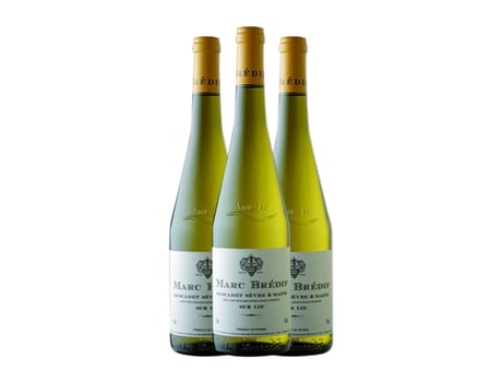 Vinho branco MARC BRÉDIF Sur Lie Muscadet Muscadet-Sèvre et Maine (0.75 L - 3 Unidades)