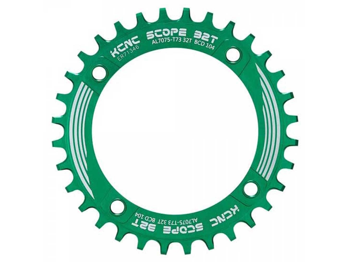 Anel de Corrente Mtb Scope 104 Bcd Verde 30Tkcnc