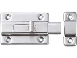 Trava Deslizante Resistente Porta, Prateada, 7, 6cm 3 Polegadas