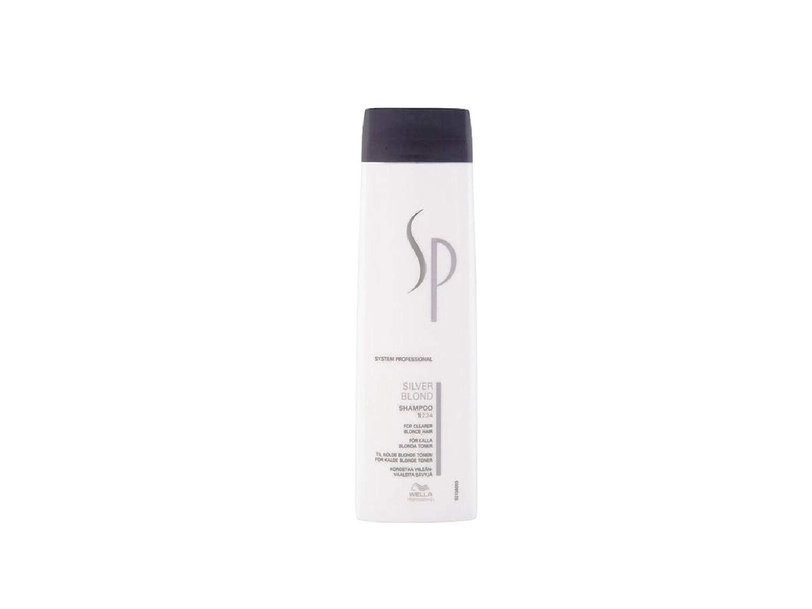 Champô Para Cabelos Ruivos Ou Brancos Wella Silver Blond (250 Ml)