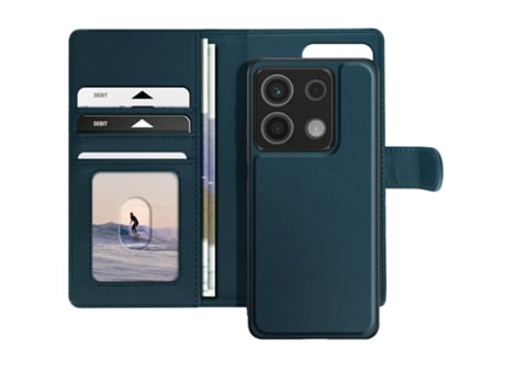 Capa Concha Destacável Para Xiaomi Xiaomi Poco X6 Mayaxess Acrílico Azul