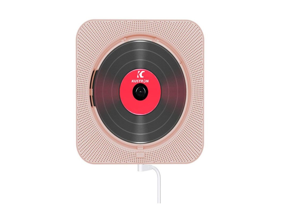 Leitor De Cd Com Rádio E Boombox - Leitor De Cd Canareen Atualizado Com Bluetooth E Led