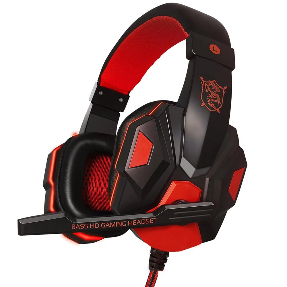 Fones De Ouvido Gamer Com Fio De 3,5 Mm E Microfone, 120°, Ajustável, Graves Estéreo Para Pc, Para Ps4, Ps5, Xbox, Smartphone E Laptop Vayotoy