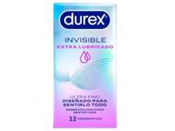 Preservativos Invisible Extra Lubrificado Durex