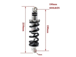 2026 amortecedor Traseiro para Minimoto Atv Quad Scooter Elétrico Pocket Bike 47cc 49cc 100 125 150