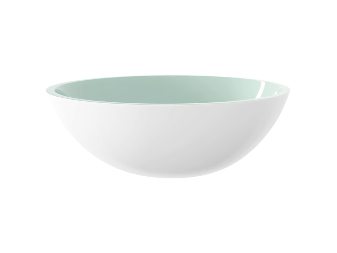Basin, Basins Vidaxl Branco Vidro (n/a)