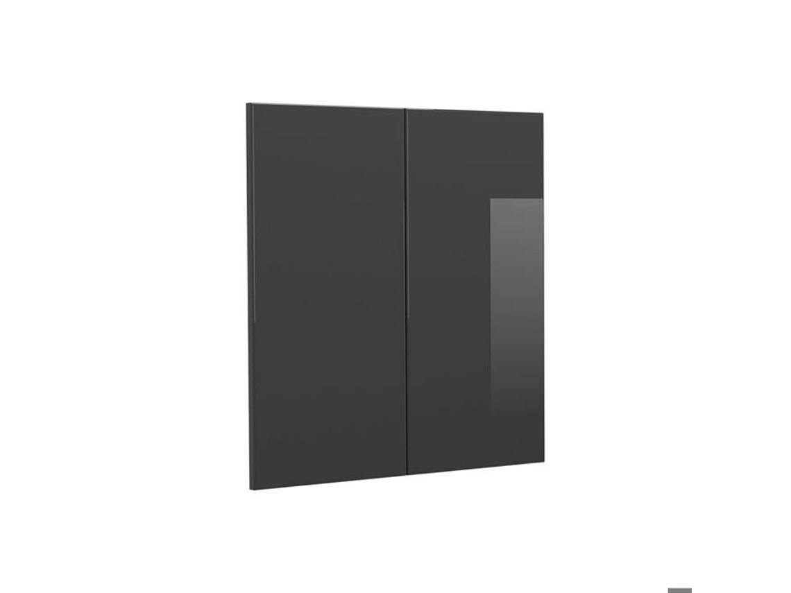 Frente de Cozinha R line VICCO 59.2x59cm para Móvel de Parede, Antracite Alto Brilho