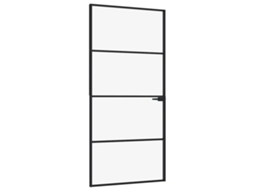 Interior Door, Interior Doors Vidaxl Preto Vidro (93 X 201.5 Cm)