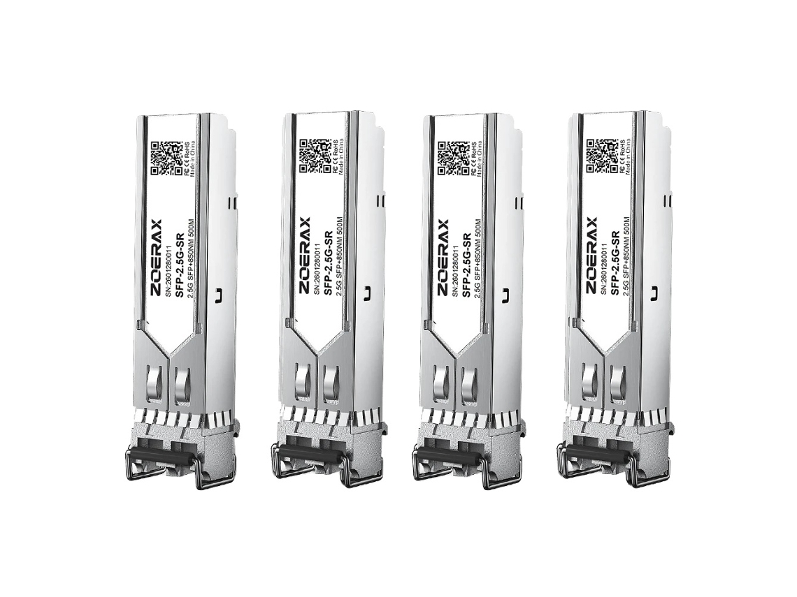 Módulo Transceptor, Fibra Multimodo, Plug-and-play, 4pcs 2.5g