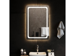 Vidaxl Espelho De Casa De Banho Com Luzes Led 60x90 Cm