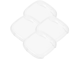 Conjunto De 4 Peças De Tpu Transparente Compatíveis Com Sense, Antirriscos E Fáceis De Instalar. Gokoco