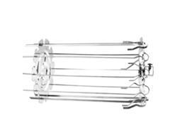 Espetos Rotisserie Churrasco Aço Inox Forno Elétrico