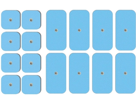 Elétrodos TENSPAD SILVER (8 Unidades - 50x500 mm + 8 Unidades - 50x100 mm)