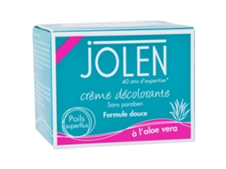 Creme Descolorante Fórmula Suave Com Aloe Vera 30 Ml Ativador 7 G JOLEN