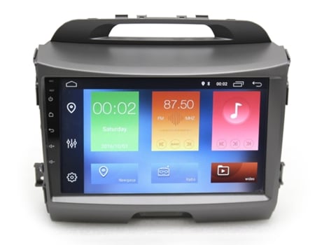 Navegação Rádio Gps Para Kia Sportage 2010 2015 Android Auw