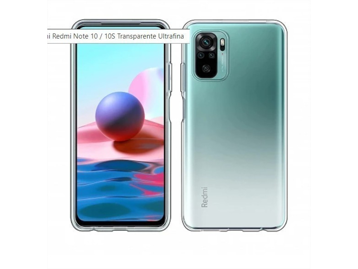 Capa Note para Xiaomi Xiaomi Redmi Note 10 4G | 10S 4G Silicone Transparente