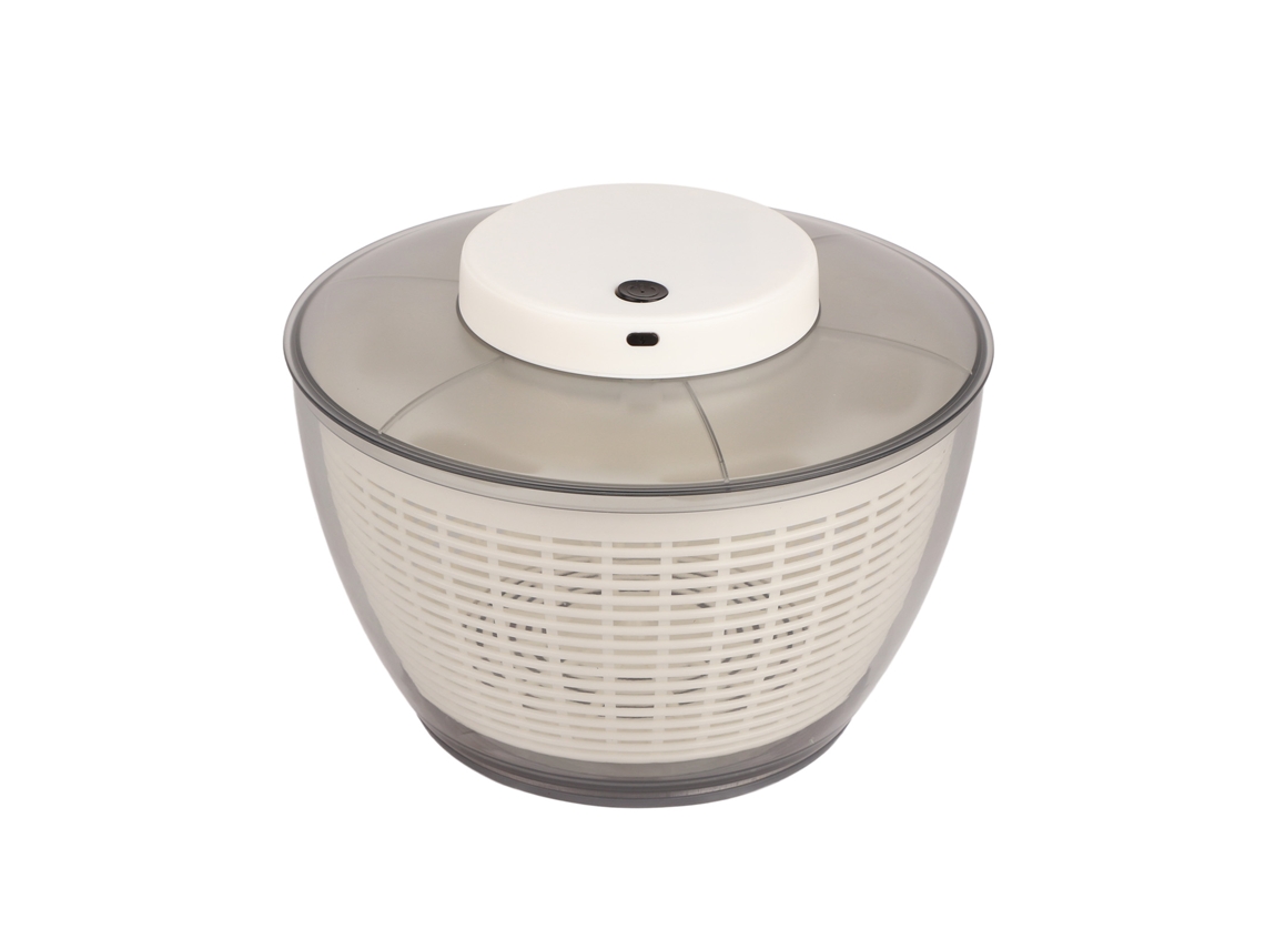 Centrífugo de salada elétrico 500rpm lavador secador legumes frutas 4500ml cozinha S/MARCA