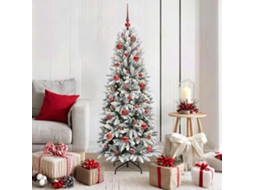 Vidaxl Árvore De Natal Artificial Branco 150 Cm