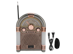 Radio Bluetooth LAXISCREED Am Sw Usb Micro Sd Recarregável