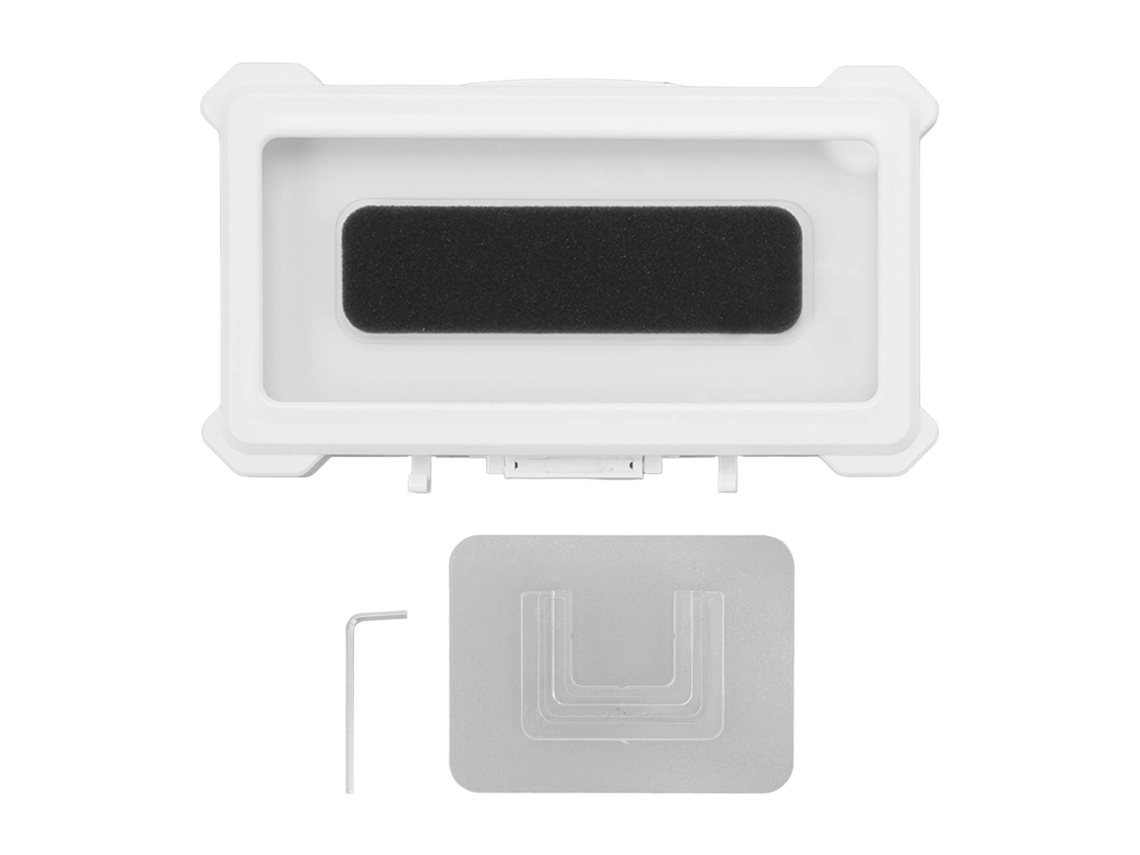 Suporte Para Telefone Chuveiro Protetor À Prova Dágua Branco 9801w