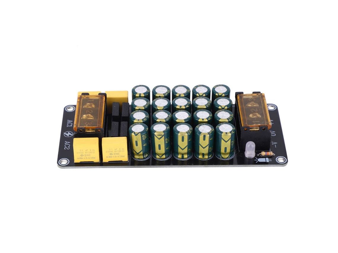 Placa Rectificadora Filtro Amplificador de Doble Potencia 1200w 100v 12a